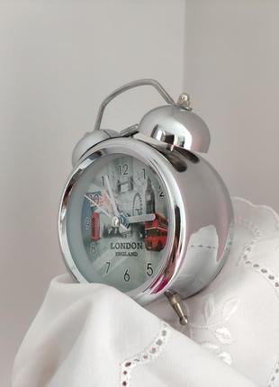 Часы настольные английские, будильник, англия6 фото