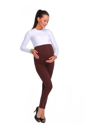 Суперові бавовняні утеплені легінси для вагітних futuro fashion