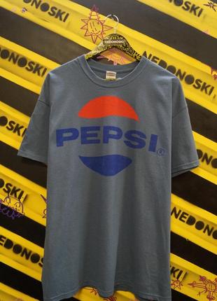 Футболка з логотипом pepsi пепсі