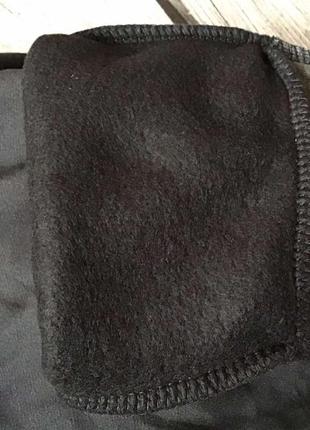 Велюровые лосины на флисе с манжетом 👍4 фото