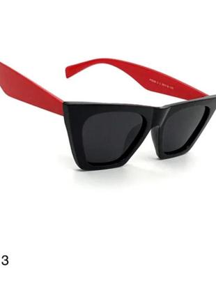 Женские солнцезащитные полароидные очки. чёрные