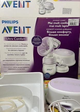 Молокоотсос электрический philips avent