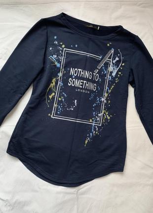 Кофтинка з надписом nothing to something