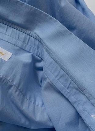 Brioni&nbsp; blue shirt&nbsp;&nbsp;мужская рубашка7 фото