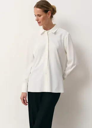 Винтажная блуза молочного цвета шелк1 фото