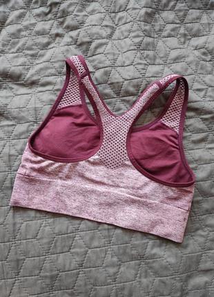 Спортивный топ бюстье pink лиф victoria's secret лифчик nike бюст crane бюстгалтер crivit5 фото