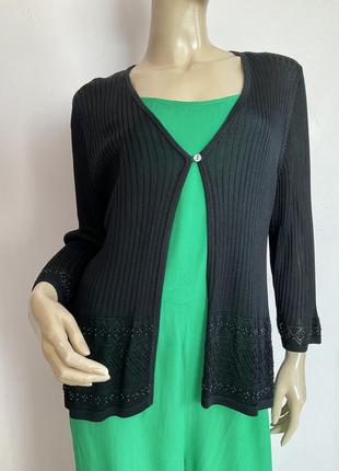 Нарядный фирменный кардиган- батал16-18/brend marks &amp; spencer состояние нового