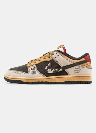 Мужские кроссовки nike sb dunk low x stussy 40th / найк сб данк лоу демисезонные весенние, летние, осенние, данки, кроссовки мужские.