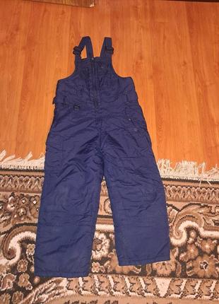 Штаны комбинезон зииние