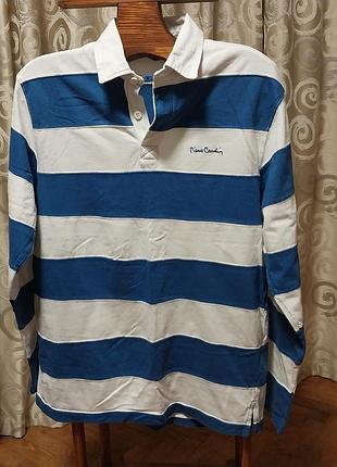 Поло доргий рукав pierre cardin  100% cotton