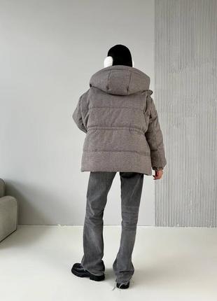 Зимняя куртка из шерсти5 фото