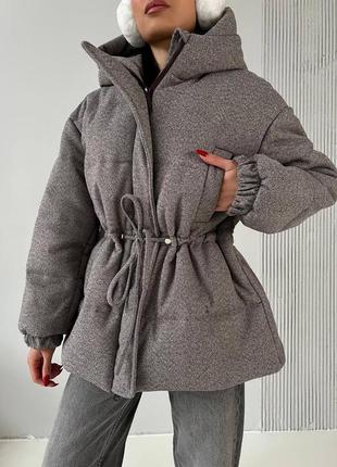 Зимняя куртка из шерсти7 фото