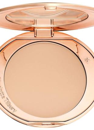 Charlotte tilbury - пудра для лица 2 medium airbrush flawless finish setting powder 2 medium2 фото