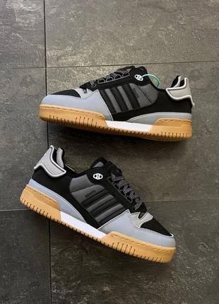 Кожаные кроссовки adidas bad bunny benito