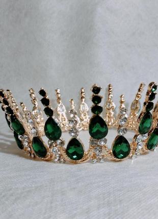 Зеленая корона на голову или торт3 фото