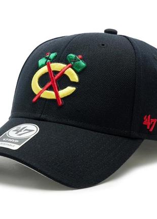 Бейсболка кепка chicago blackhawks (usa) nhl nba mlb nfl new era2 фото