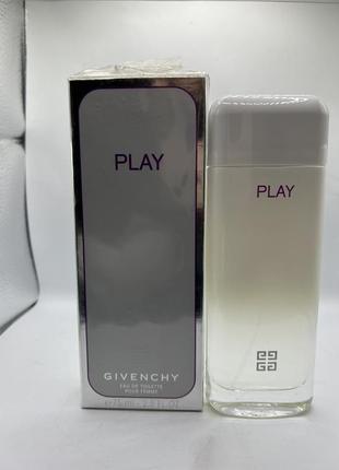 Туалетная вода givenchy play for her eau de toilette