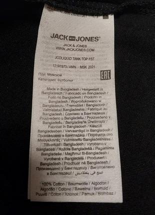 Новая качественная брендовая майка jack&amp;jones core 100% cotton4 фото