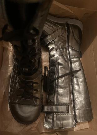 Ботинки altercore leather зима тёплые шерсть стилы grinders steel ocw dr. martens2 фото