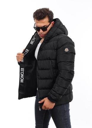 Moncler зимняя мужская куртка качественная эксклюзивная1 фото