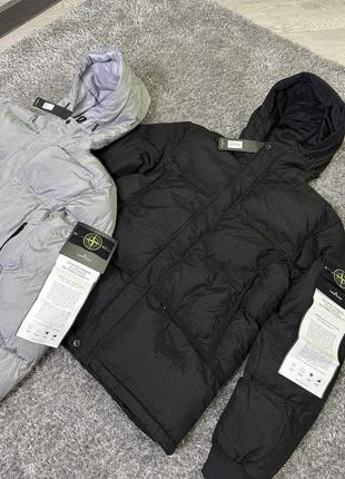 Пуховик stone island 21fw 44508 nylon metal down jacket1 фото