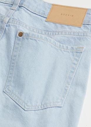 Голубые джинсы h&amp;m низкая посадка2 фото