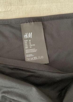 H&amp;m базовые черные плавки на завязках3 фото