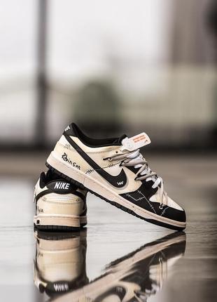 Мужские кроссовки nike sb dunk low robinson / найк сб данк лоу демисезонные / весенние, летние, осенние, данки качественные4 фото