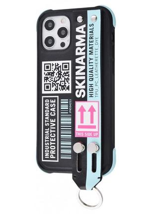 Чохол skinarma case hasso series (pc+tpu) iphone 12/12 pro blue