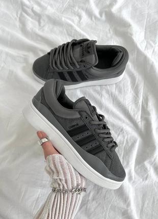 Кроссовки adidas campus x bad bunny graphite5 фото