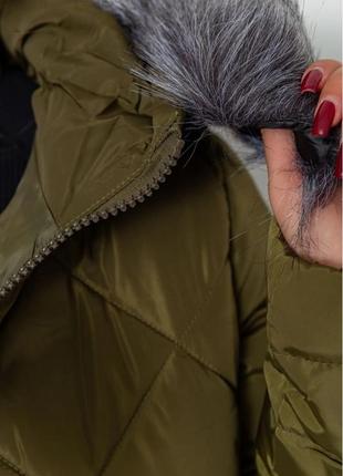 Куртка жіноча, колір хакі, 235r62357 фото