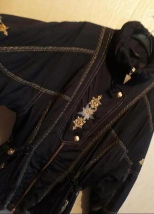 Эксклюзивная винтажная куртка с вышивкой alaska4 фото