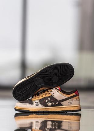 Мужские кроссовки nike sb dunk low x stussy 40th / найк сб данк лоу3 фото