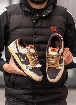 Мужские кроссовки nike sb dunk low x stussy 40th / найк сб данк лоу5 фото