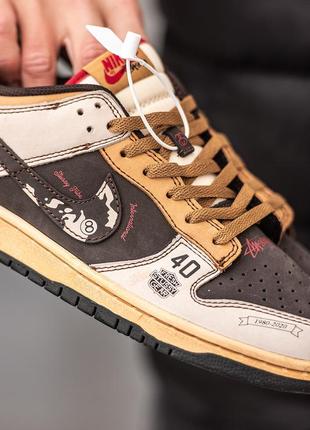 Мужские кроссовки nike sb dunk low x stussy 40th / найк сб данк лоу10 фото