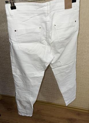 Брюки белые джинсы оригинальные брюки2 фото