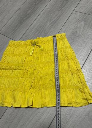 Желтая юбка3 фото