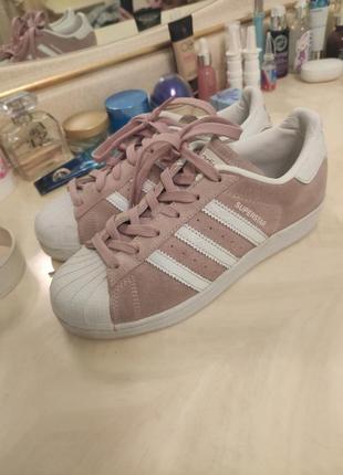 Красовки кеди оригінал adidas super star2 фото