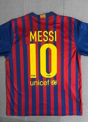 Футбольная футболка barcelona messi