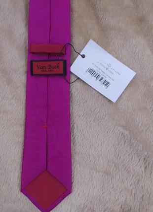 Краватка шовкова van buck red label4 фото