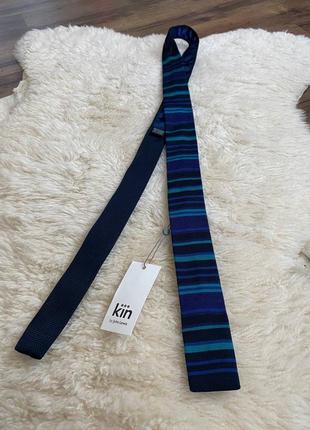 Краватка john lewis в синю смужку за половину цены1 фото