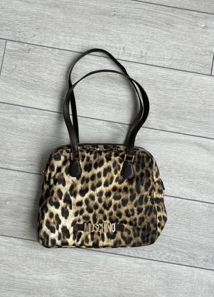 Сумка promotion leopard vintage rare retro москино винтаж оригинал