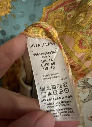 Миди платье в бельевом стиле river island9 фото