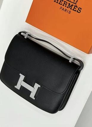 Сумка кожаная hermes.7 фото