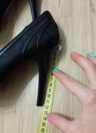 Красивые туфли с открытым носочком, graceland3 фото