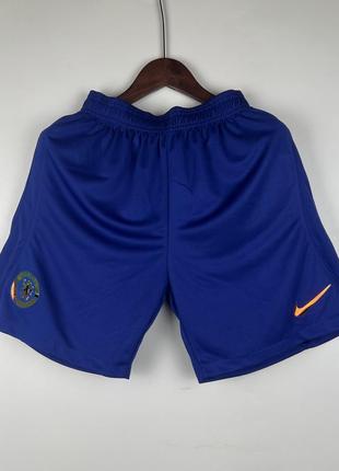 Шорты челси найк 23/24 chelsea softball nike спортивные футбольные синего цвета мудрик mudryk
