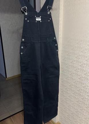 Брючный комбинезон джинсовый брюки оригинал1 фото