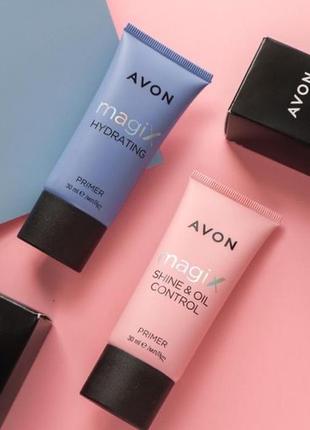 Зволожувальний праймер для обличчя avon magix hydrating primer ейвон меджик праймер 30 ml