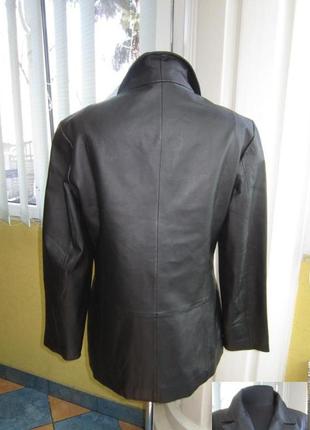 Женская кожаная куртка - пиджак joy. англия. лот 8982 фото