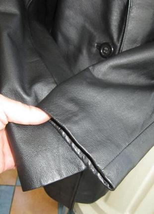 Женская кожаная куртка - пиджак joy. англия. лот 8984 фото